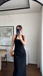 Halter-neck Dress