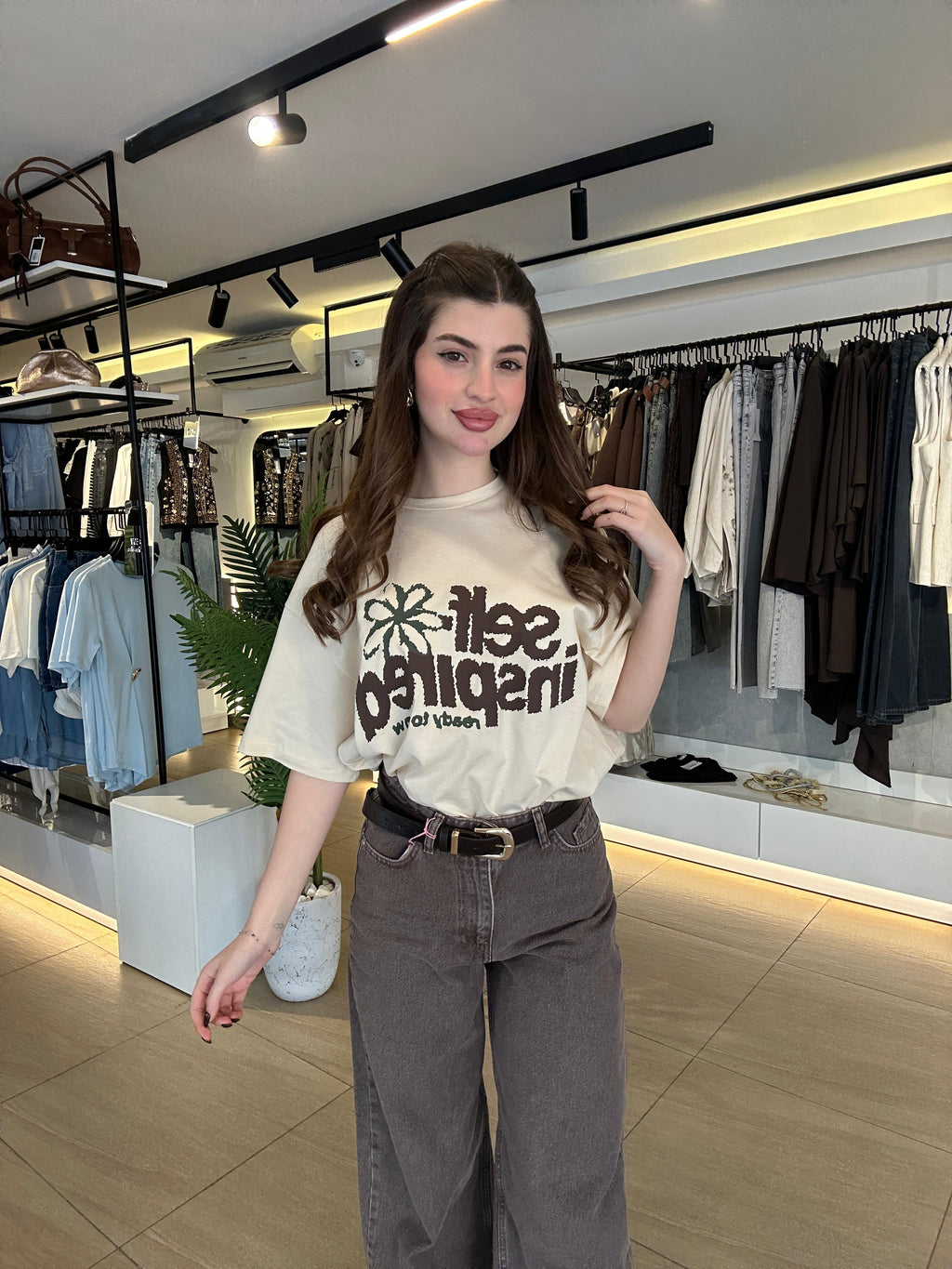 Self-inspired T-shirt