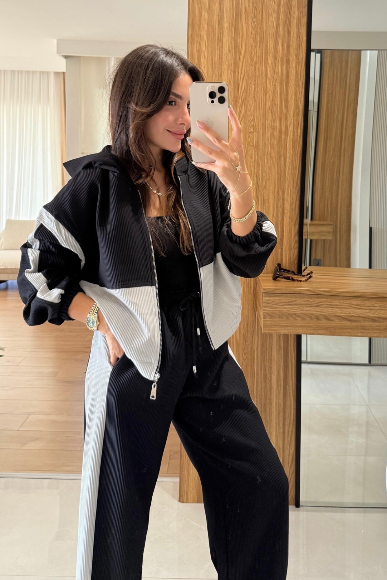 Two Tone Trousers