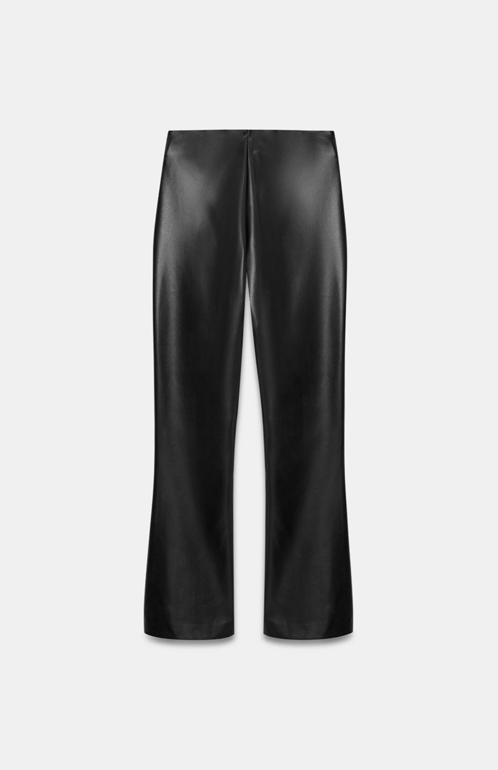 Dilvin Leather Pants - Black