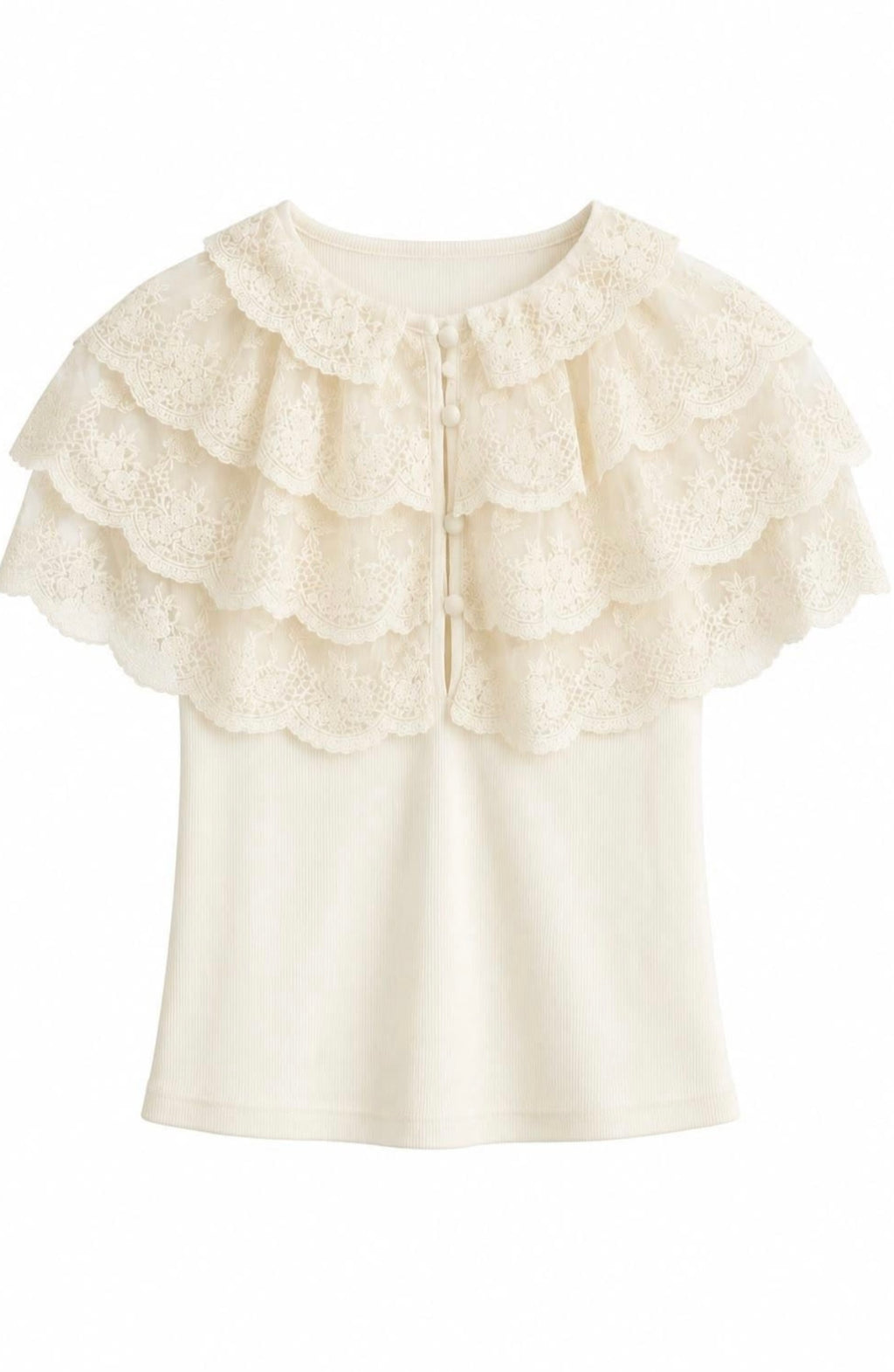 Amélie Lace Top