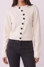Curve Cardigan - Ivory
