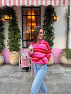 Cherry Pop Stripe Knit