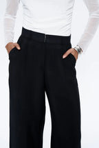 Tencel pants - Black