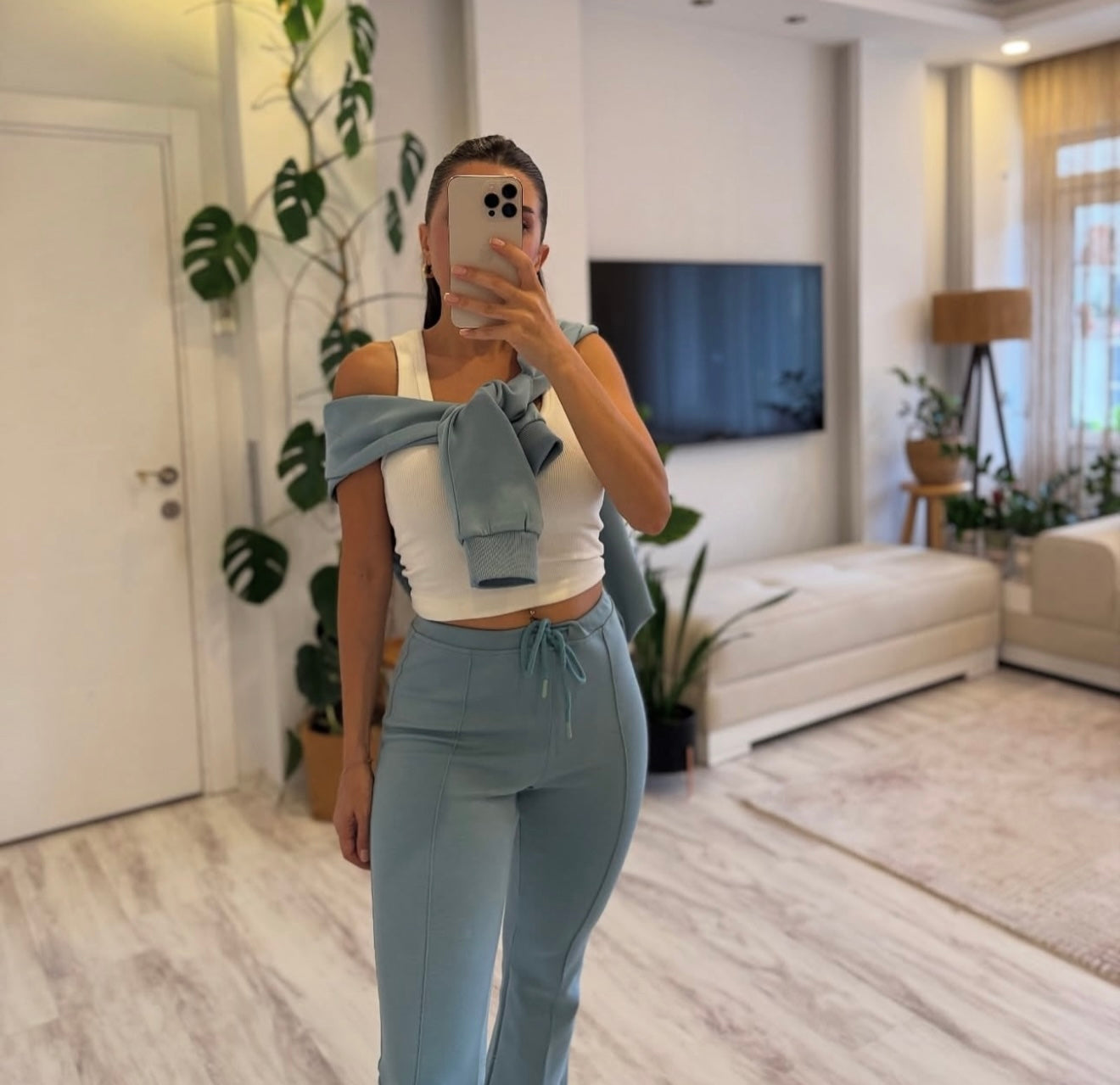 Comfy Sweat and Pants Set