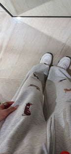 Puppy stitch sweatpants
