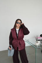 Parachute-wool blend Vest Jacket