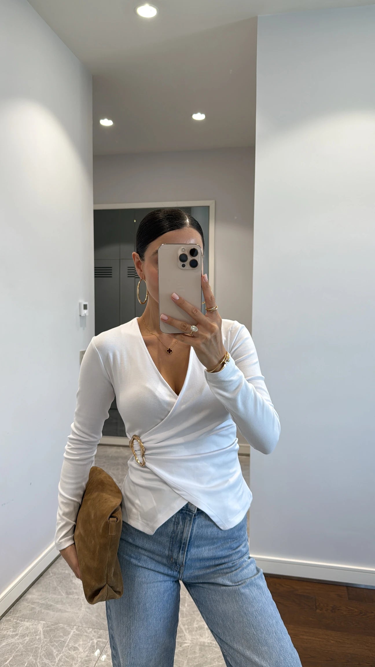 Buckled Blouse