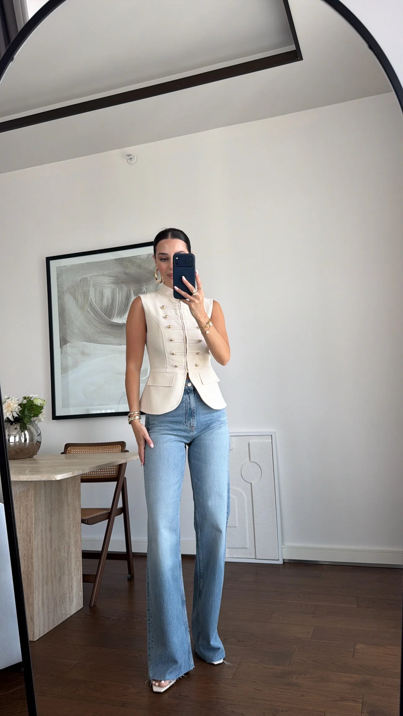 Premium Beige Vest