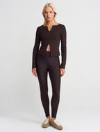 Zipper Detailed Top