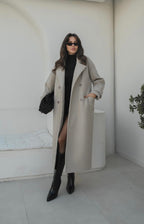 Oversized Coat - Beige