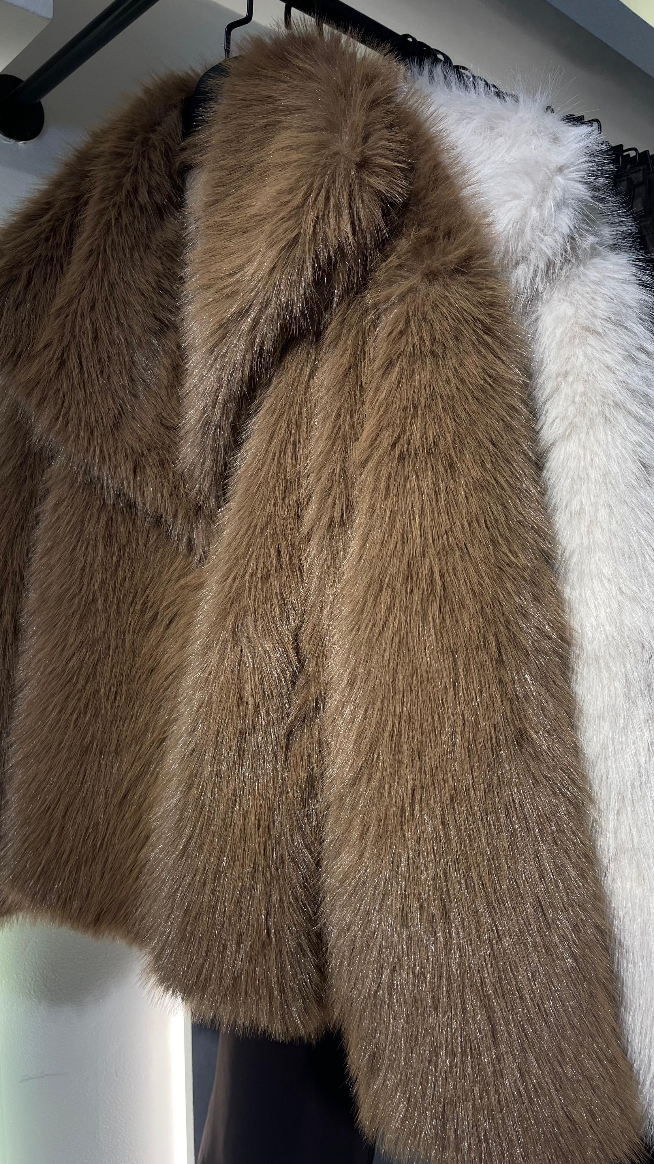Camel fur Jacket