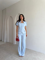 Waisted Suit - Blue