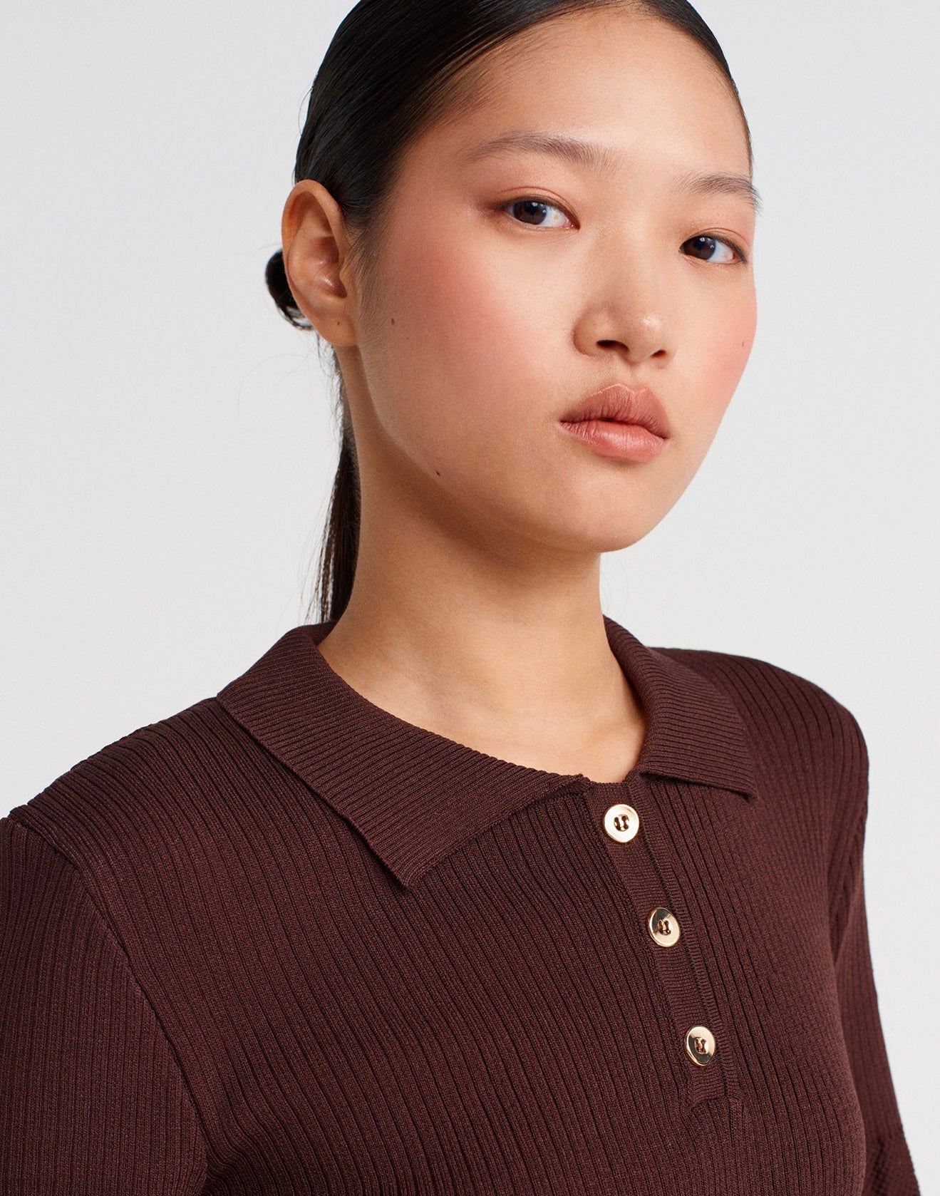 Dilvin brown top