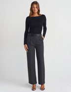 Boat Neck Top