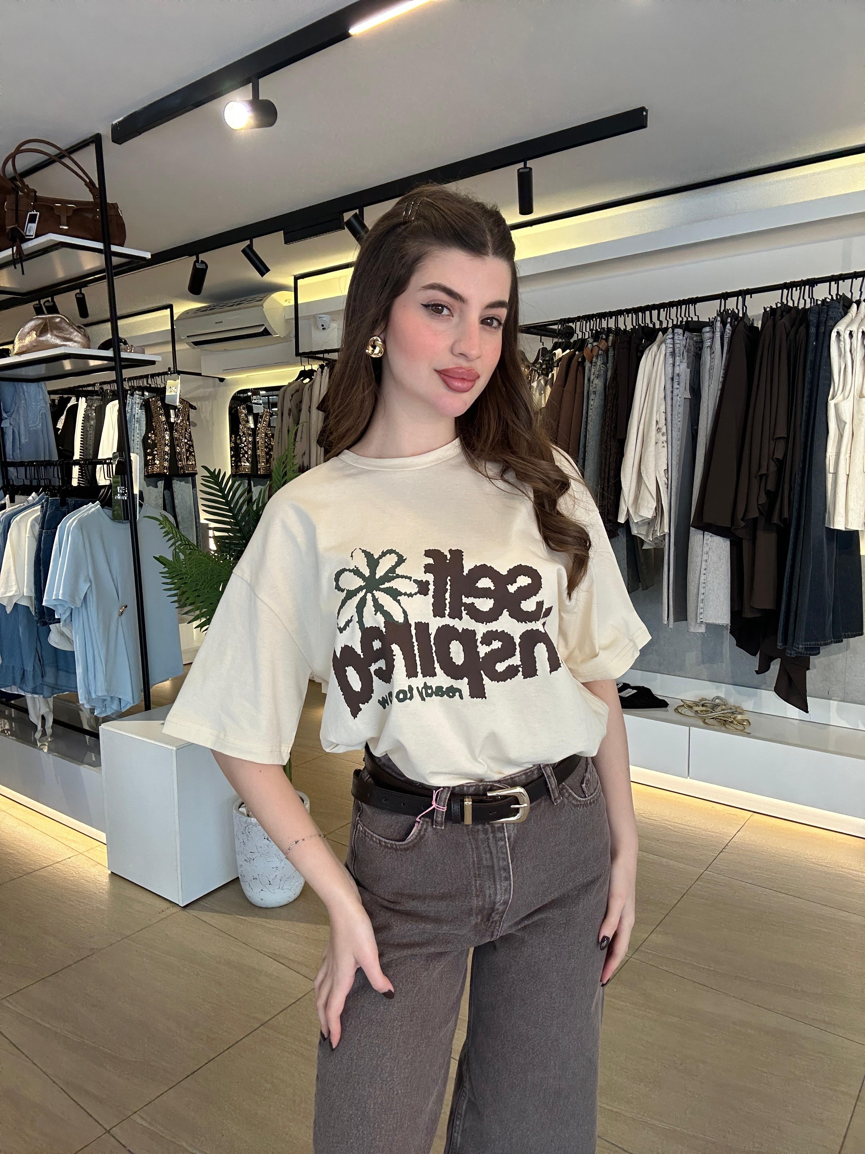 Self-inspired T-shirt