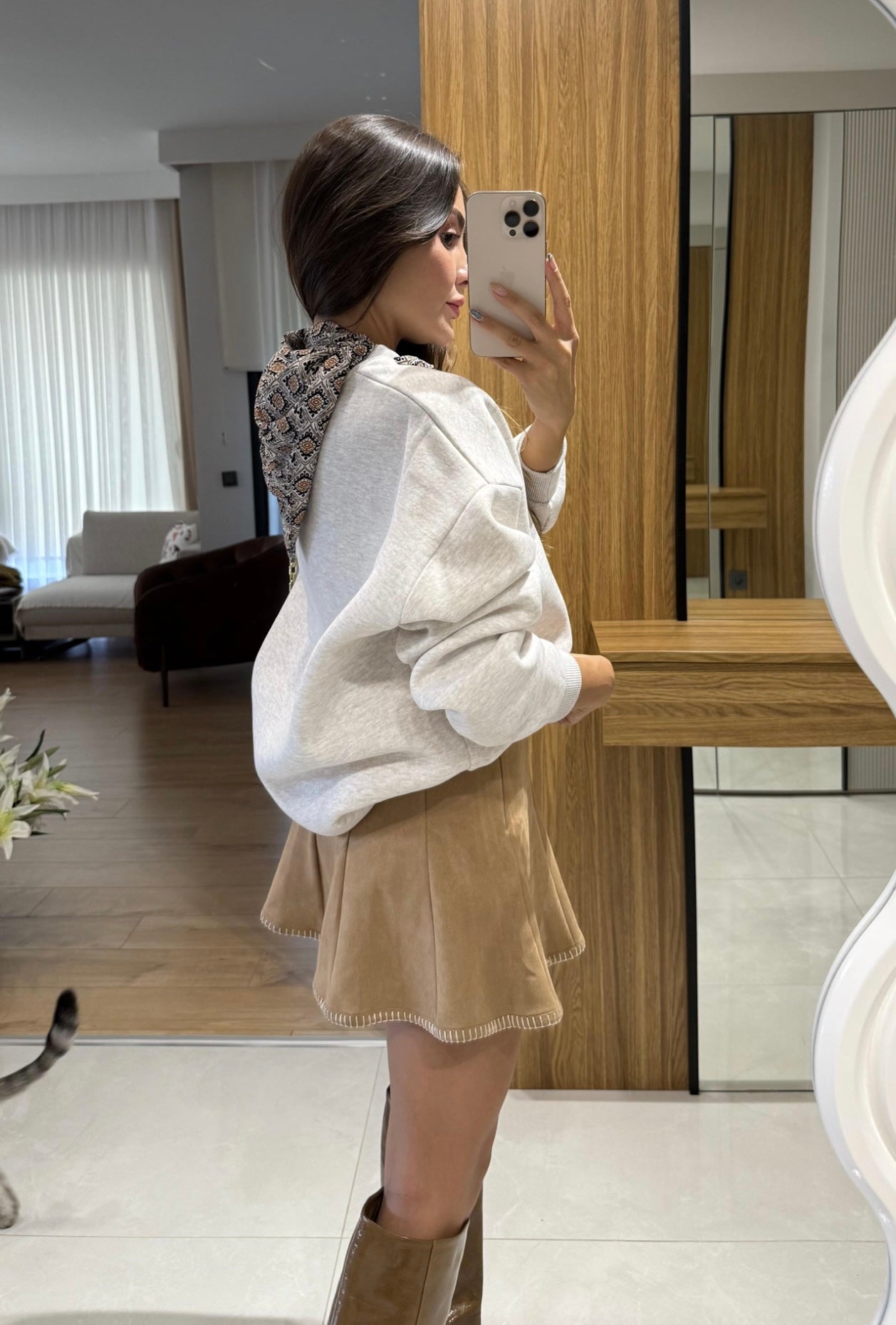 Juno Suede Skirt
