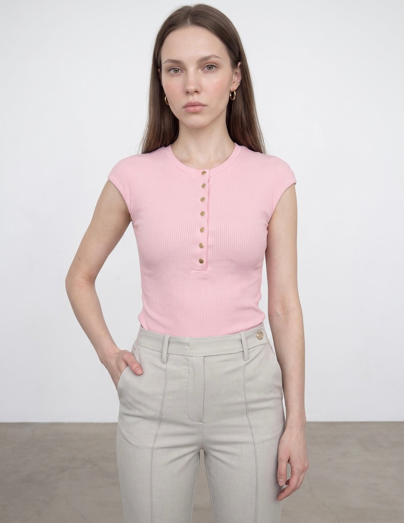 Mila Ribbed Top