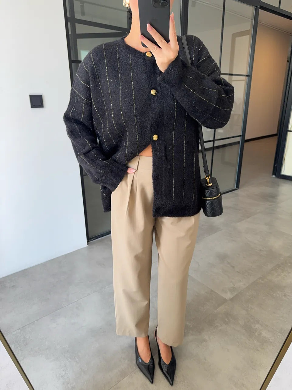 Striped Cardigan