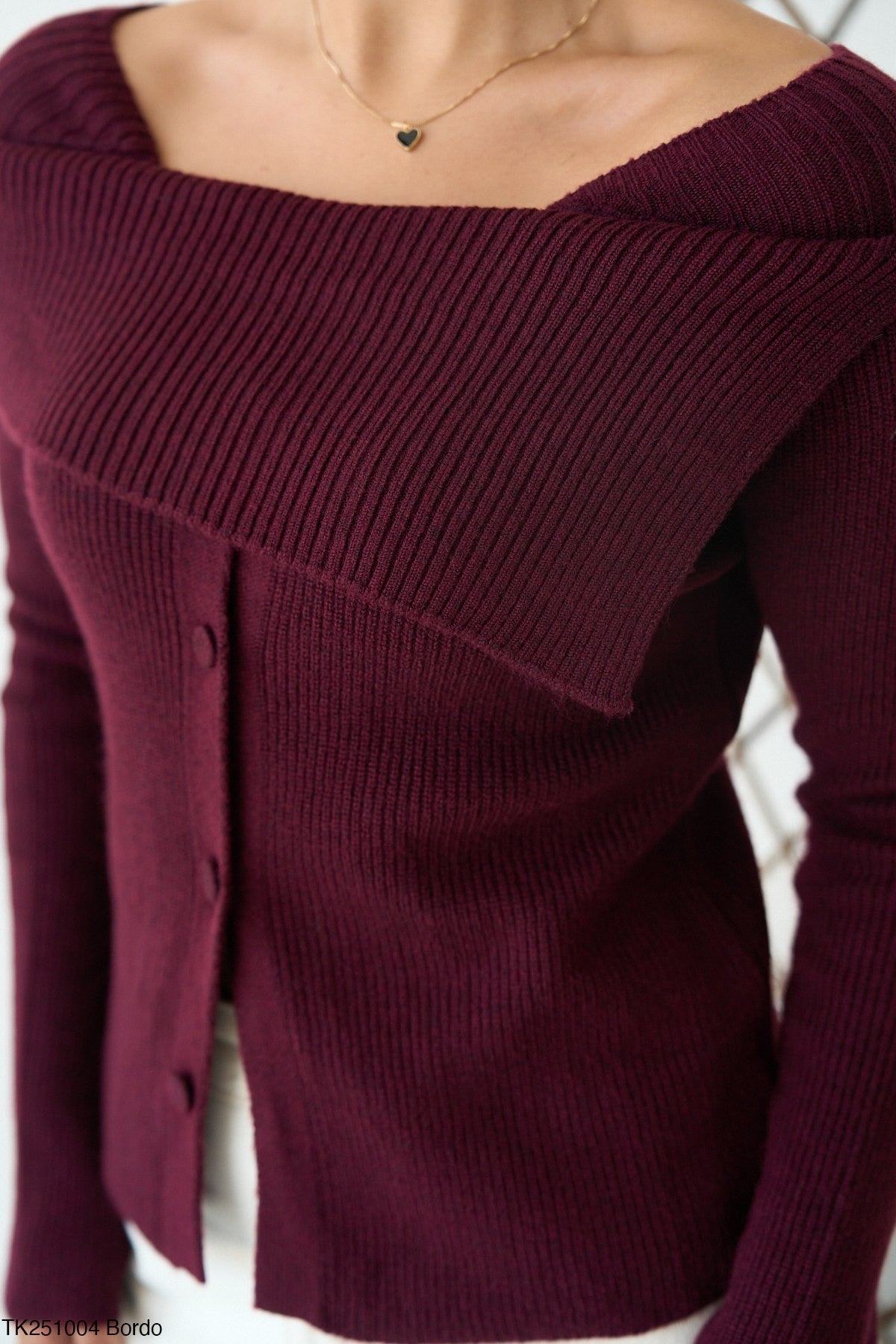 Off-shoulder Sweater