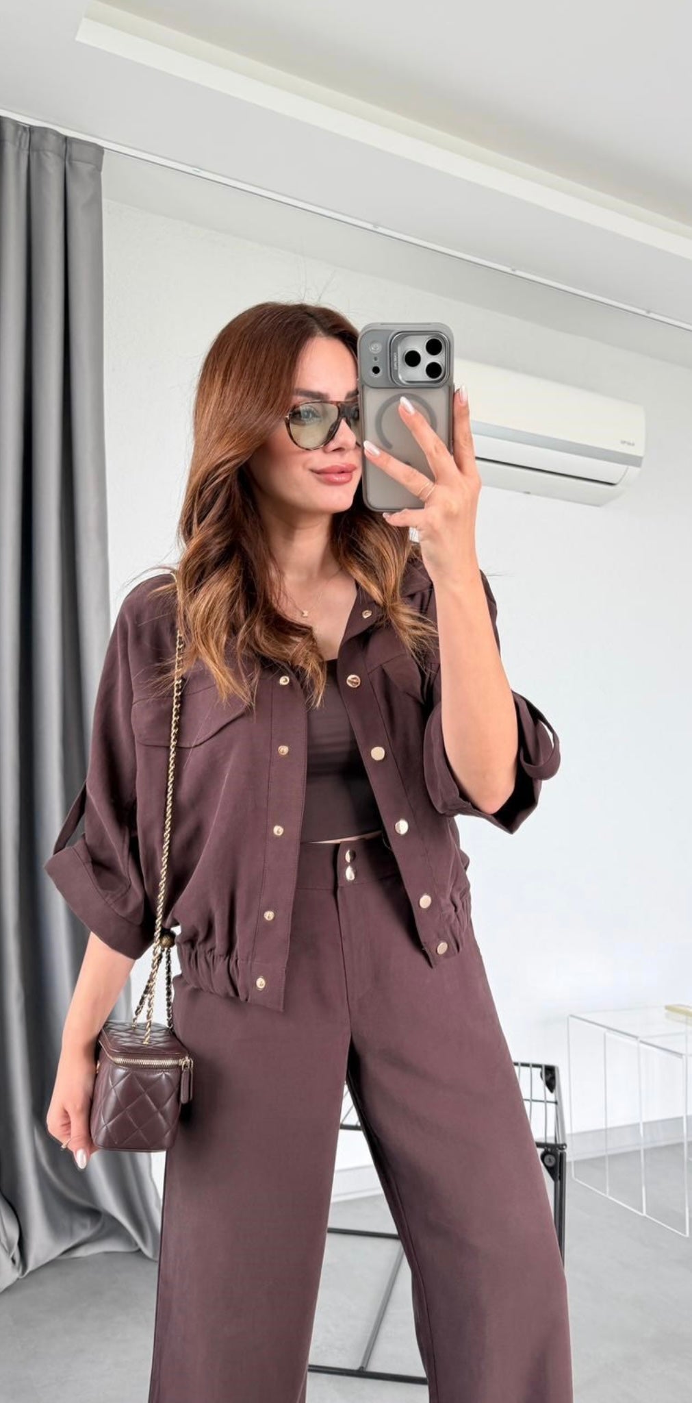 Bomber set - Brown