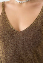 Bronze Shimmer Top