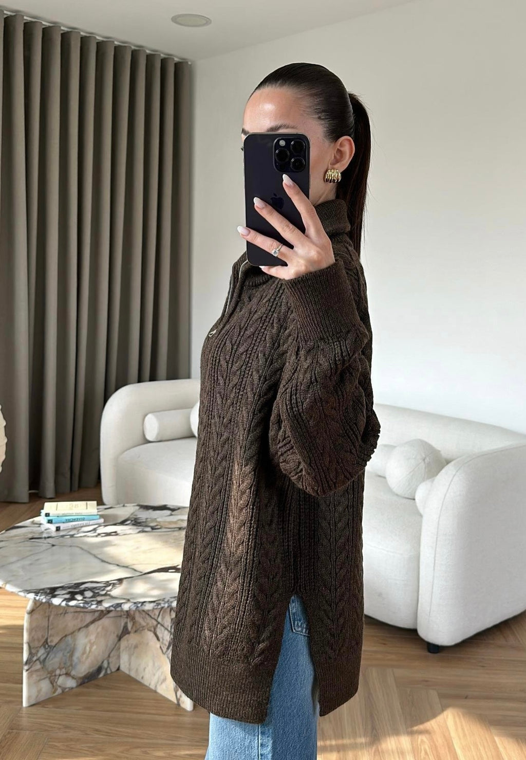 Brown jumper