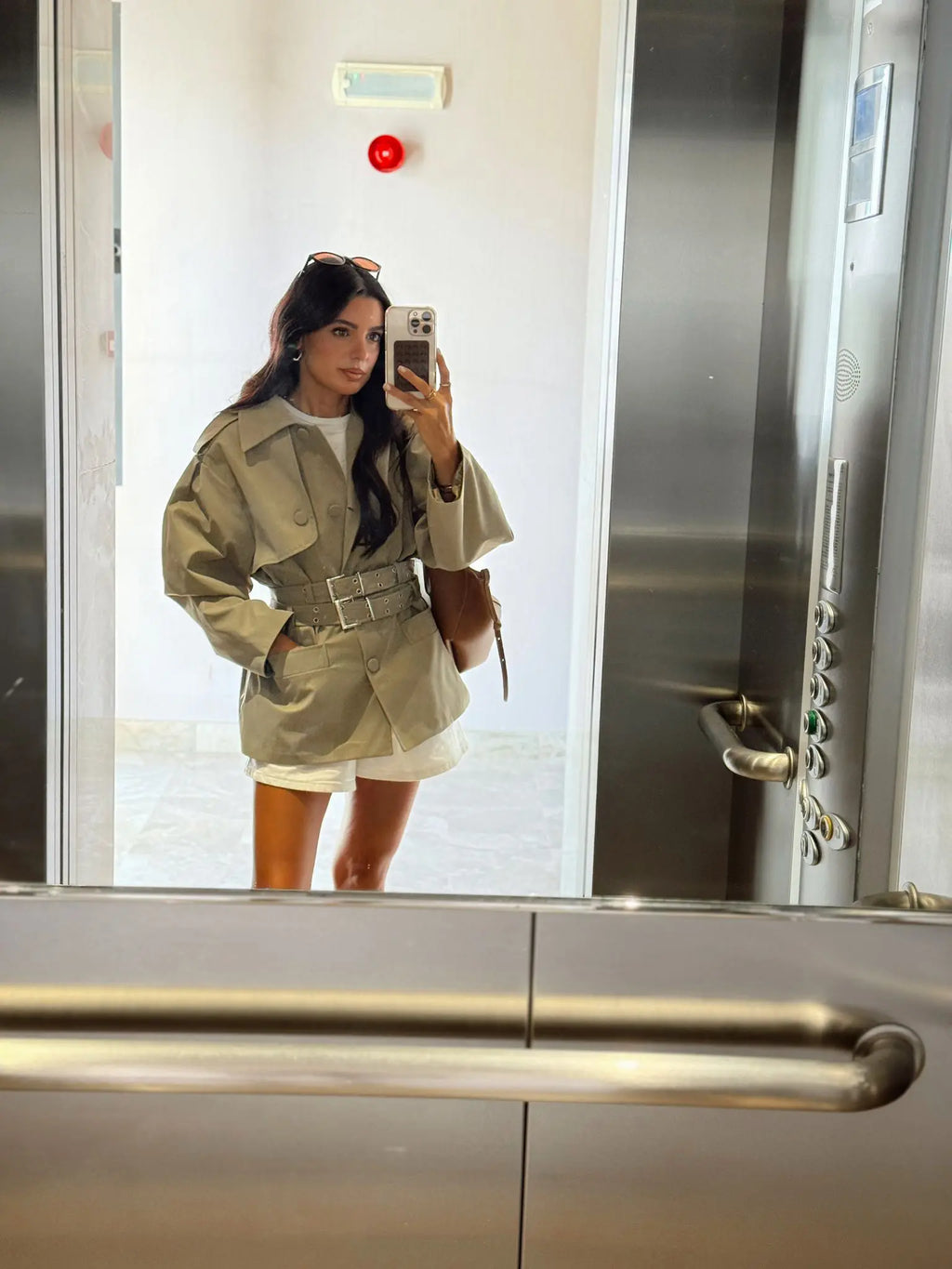 Sage Belted Jacket