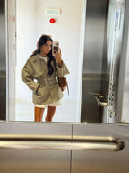 Sage Belted Jacket