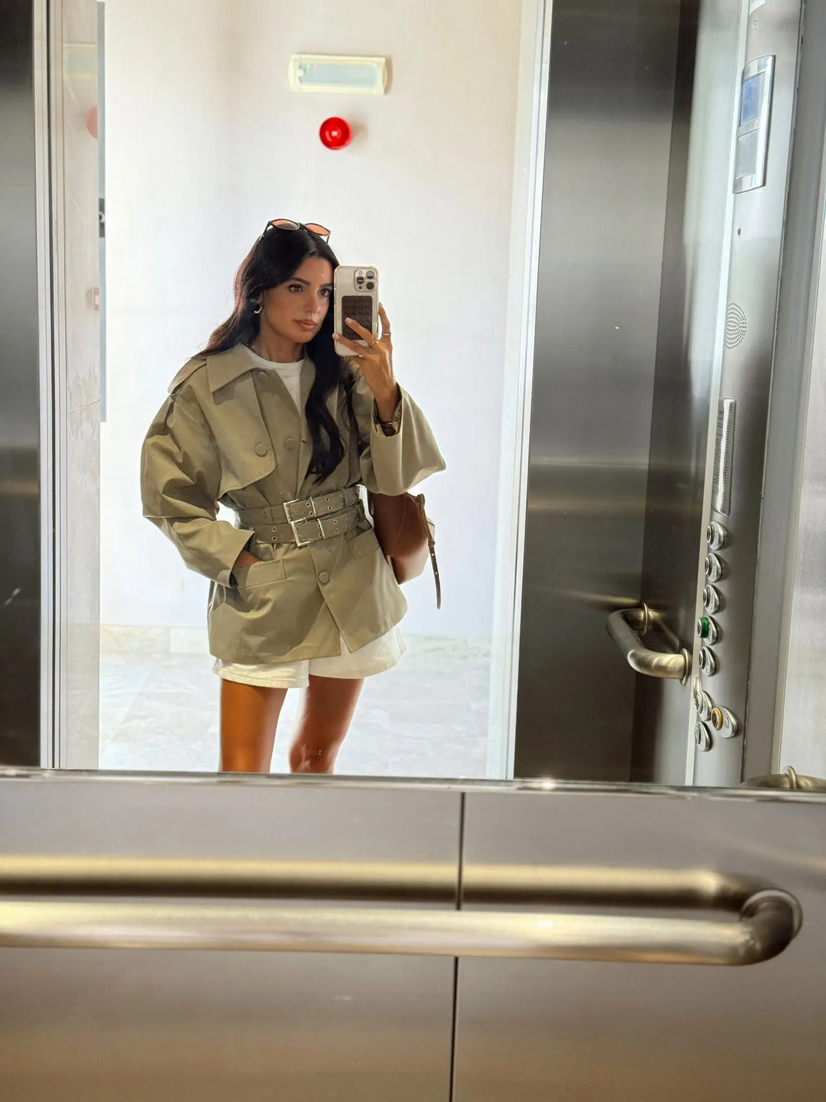 Sage Belted Jacket