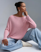 Wide collar blouse - pink