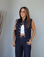 Vest-Denim Set