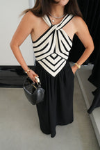 Knitted Striped dress