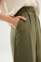 Tencel Pants - Khaki