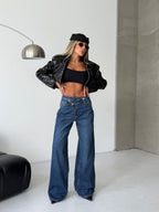 Trendi Dark-Blue Jeans