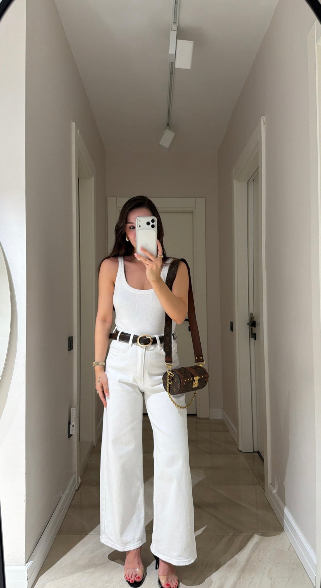 Zr Ankle Jeans - White