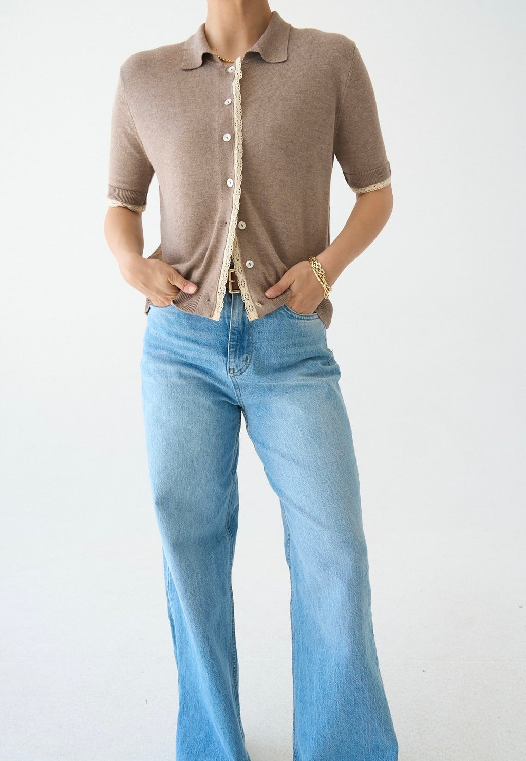 S.S Beige Cardigan