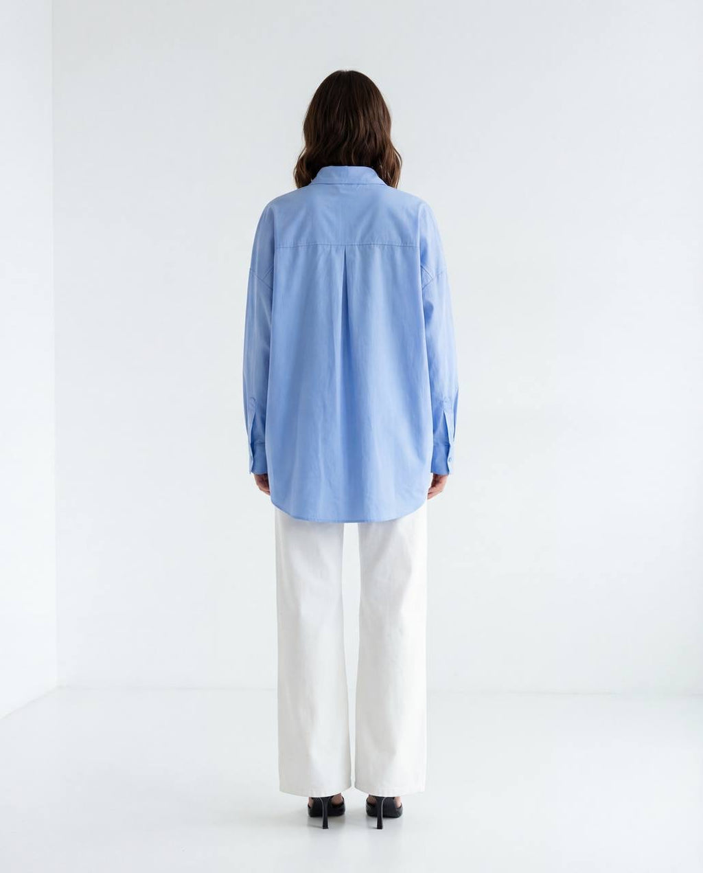 Oversized Blue Shirt