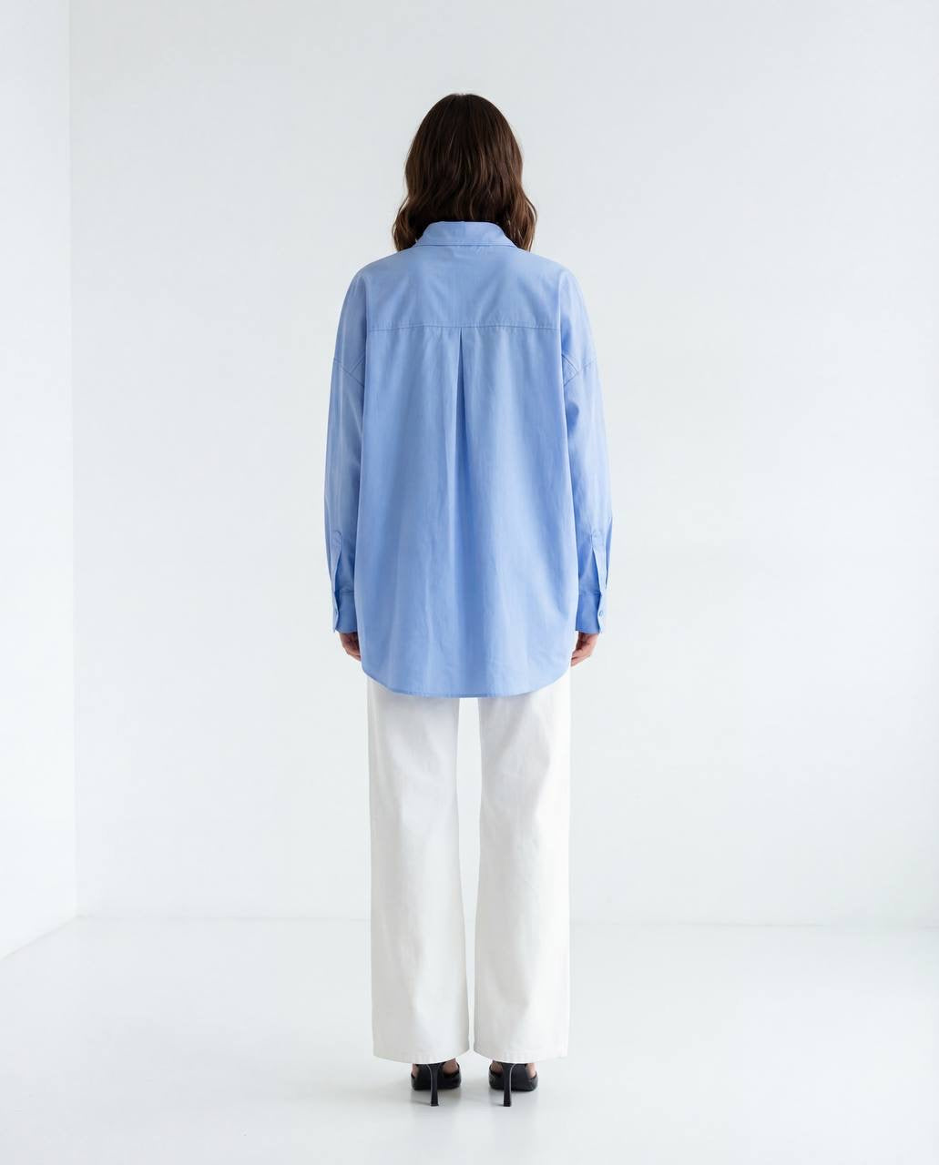 Oversized Blue Shirt