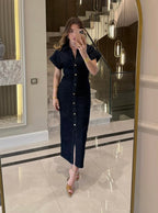 Zr Denim Dress