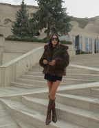 Brown Fur Coat