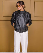Bomber Leather Jacket
