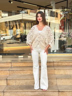Santorini Crochet Cardigan