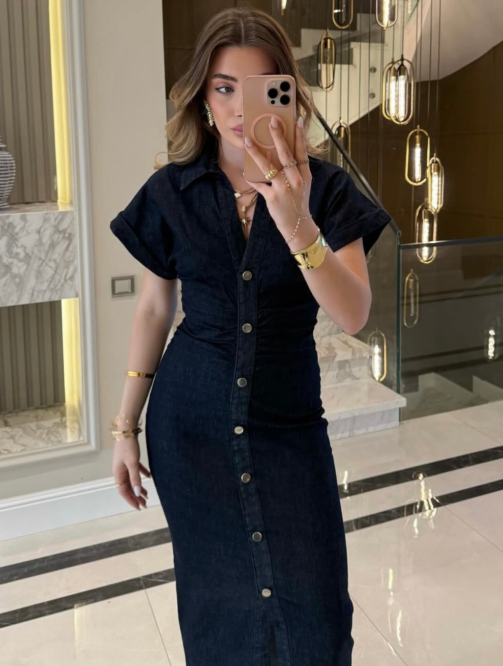 Zr Denim Dress