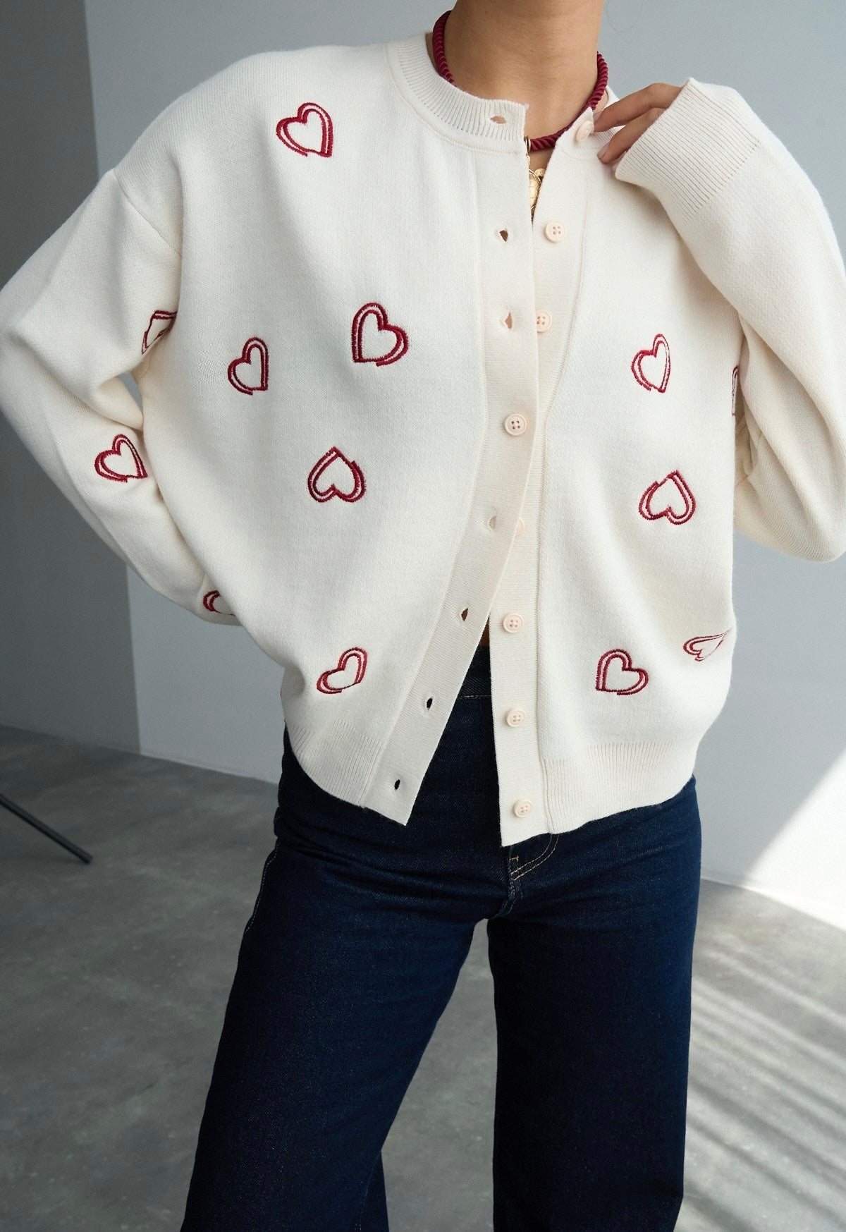 Hearts Cardigan