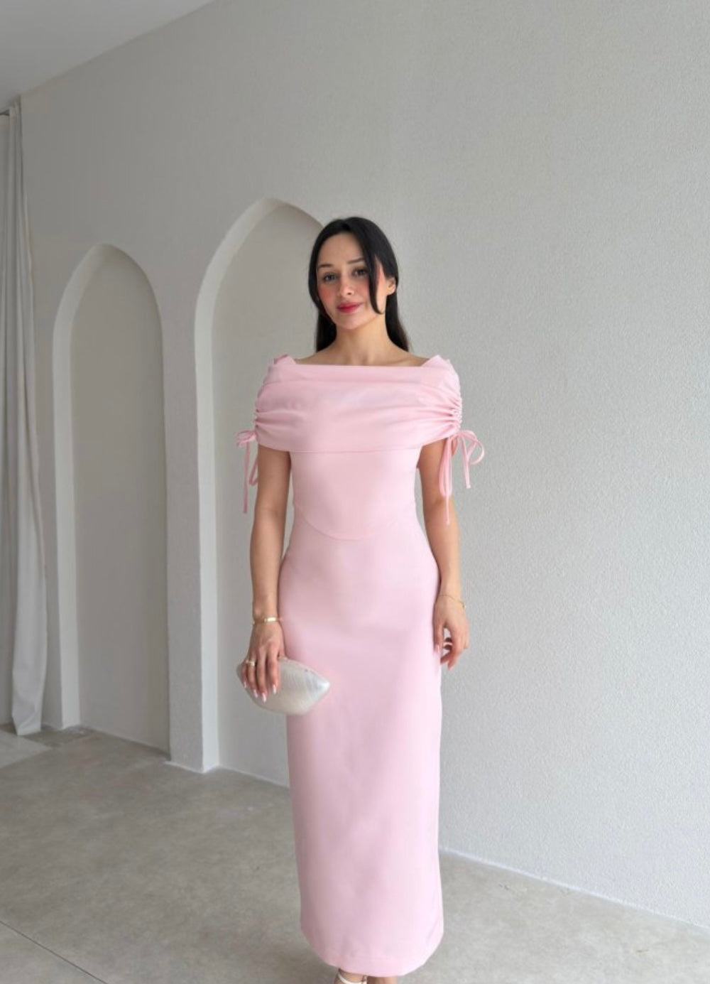 Isabella pink dress