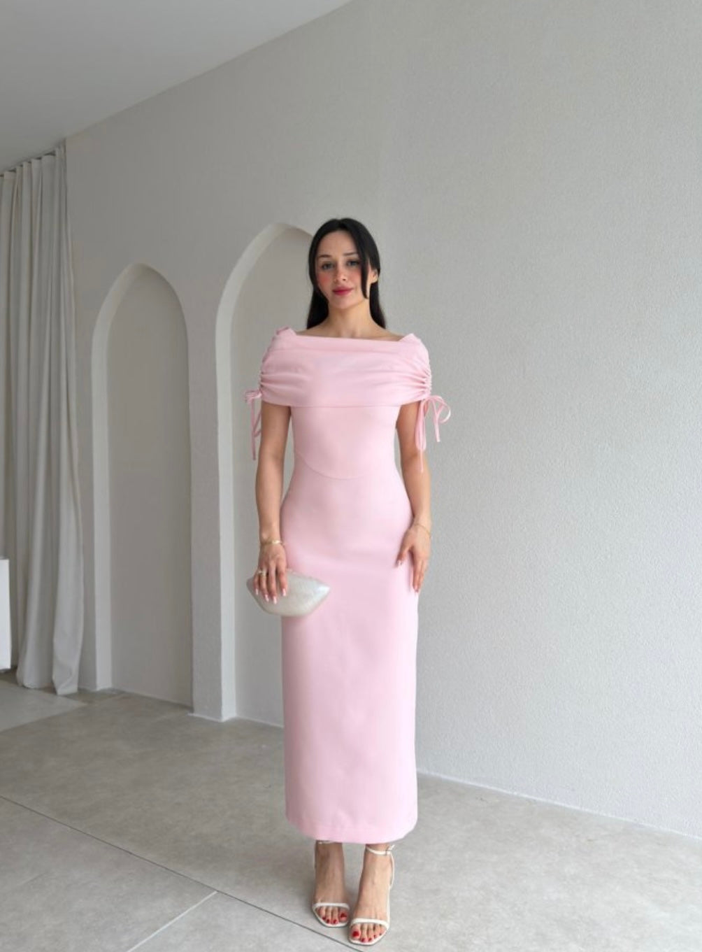 Isabella pink dress