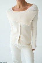 Off-shoulder Sweater