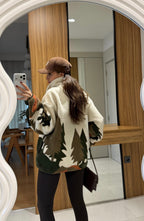 Forest Print Ski-sweater