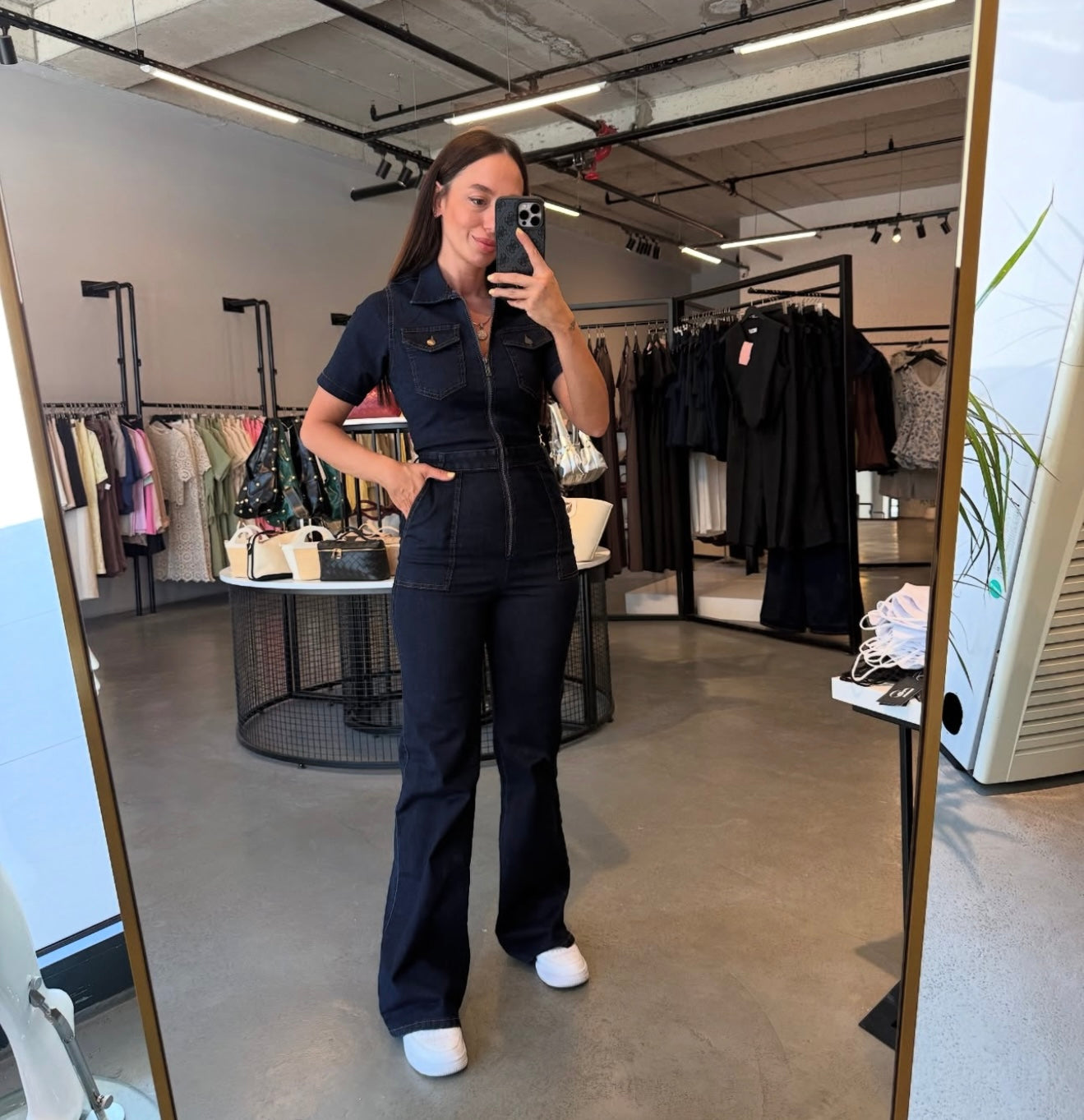 Denim Jumpsuit